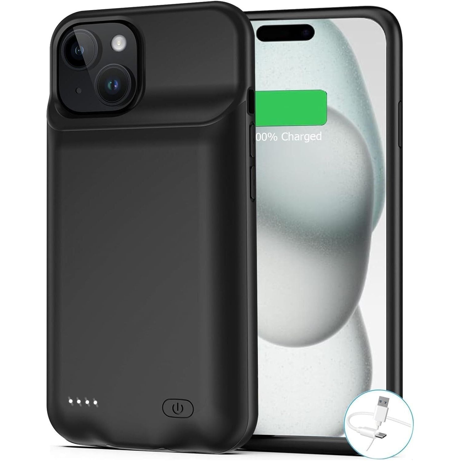 iPhone 15 Plus - Charger Case (iPhone 15 Plus ONLY)