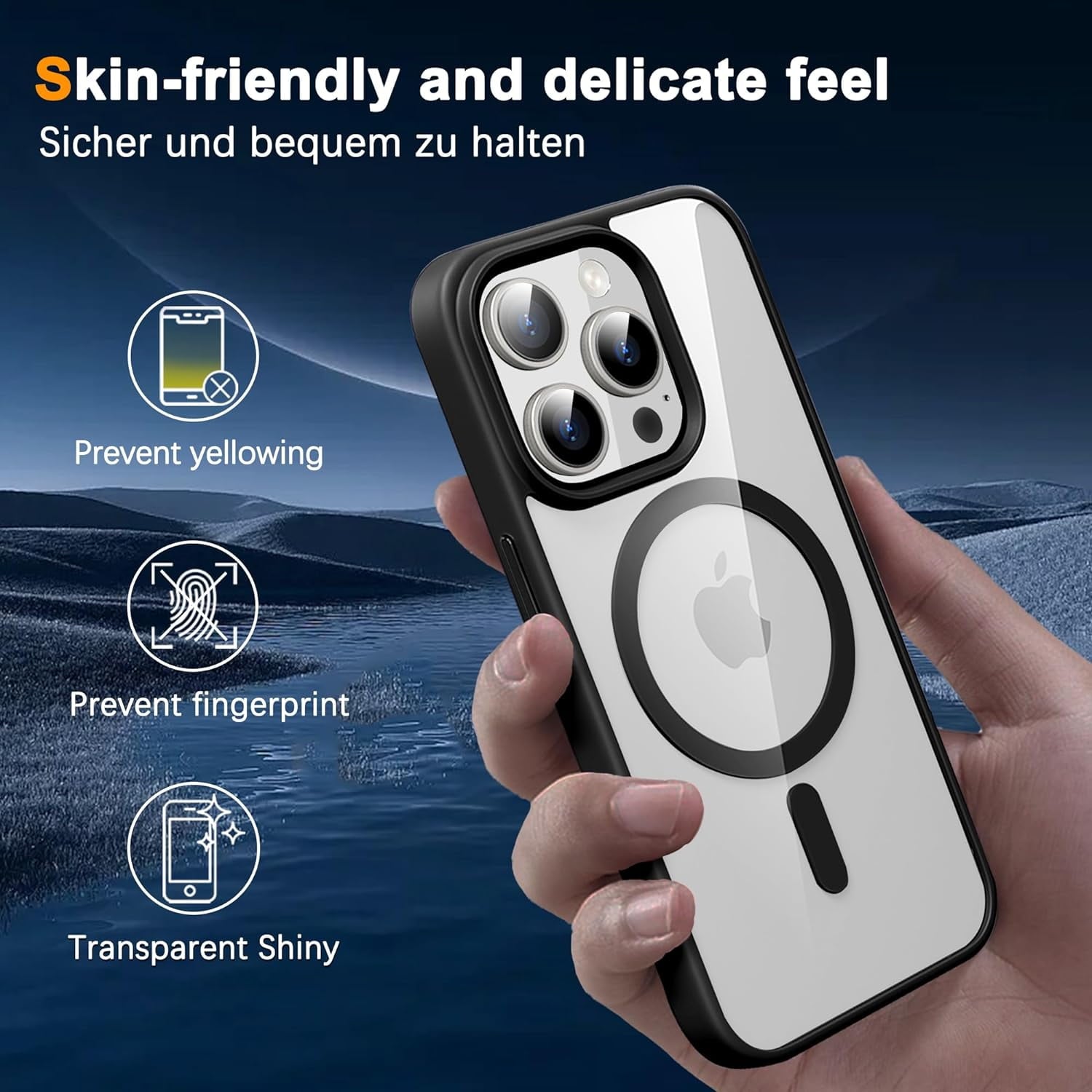HiMag Clarity Magnetic Phone Case