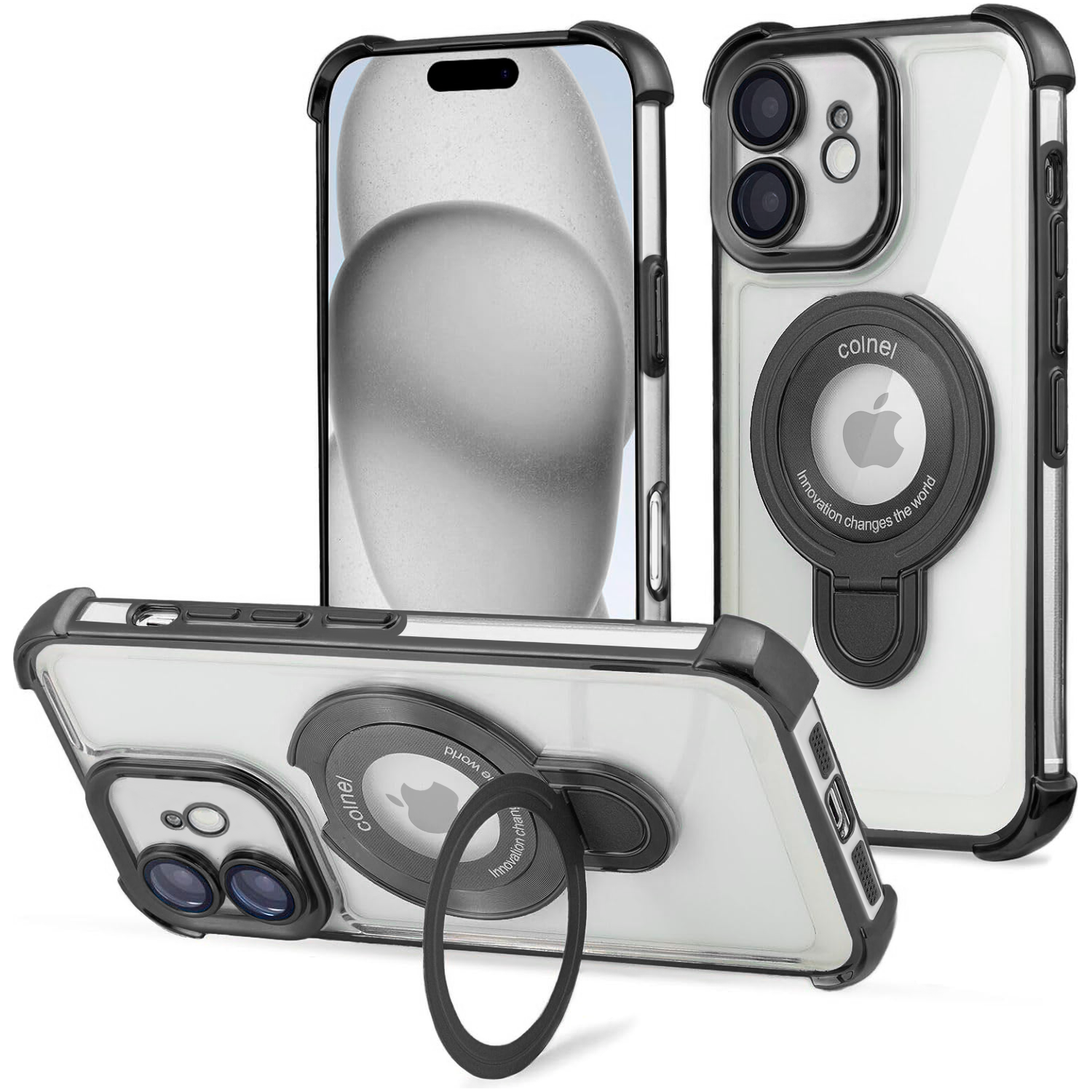 iPhone 11 - MagSafe Shiny Ring Case