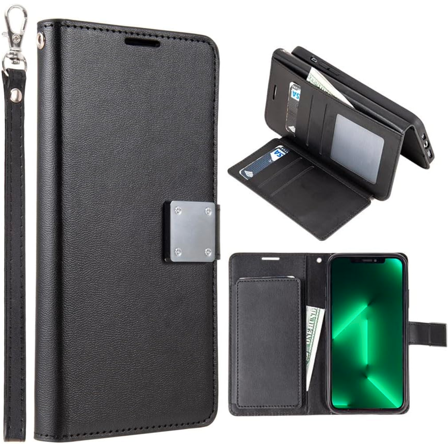 iPhone 15 / 14 / 13 / 16e - FLD Wallet Case